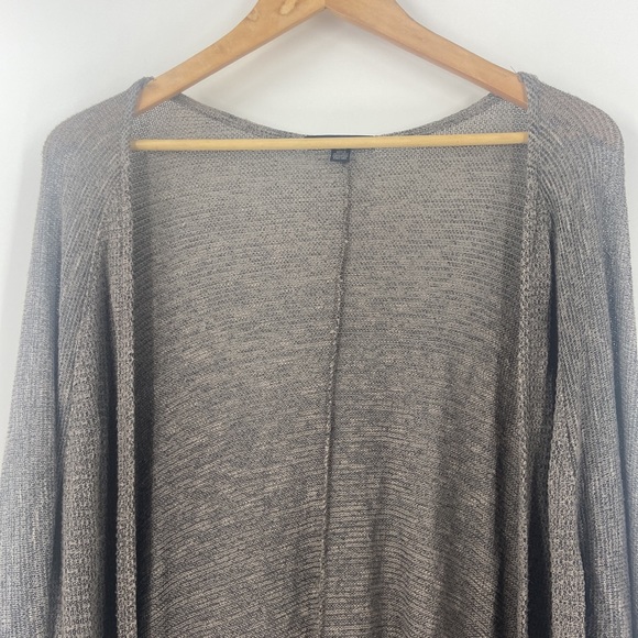 American Eagle outfitters Long shawl sweater cardigan drape front XL - Picture 2 of 13